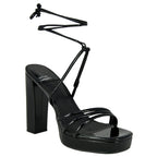 Presecco Platform Leg Wrap Sandal