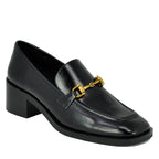 Reid Leather Heel Loafer