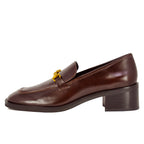 Reid Leather Heel Loafer