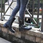 Leona Leather Engineer Boot