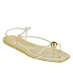Dana Strappy Jelly Flat Sandal