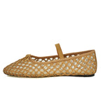 Leonie-CR Raffia Mesh Ballet