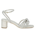 Mikel-SKR Rhinestone Bow Heel Sandal