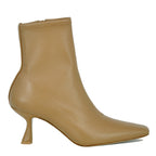 Thandy Leather Curved Heel Boot