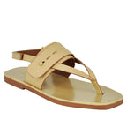 Adria Leather Thong Flat Sandal