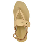 Adria Leather Thong Flat Sandal