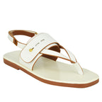 Adria Leather Thong Flat Sandal