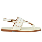 Adria Leather Thong Flat Sandal