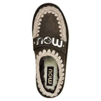 BounceClog-1001A Suede Fur Wedge Clog