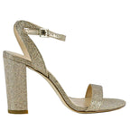 Brynn Glitter Heel Sandal