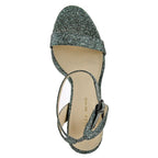 Brynn Glitter Heel Sandal