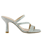 Ostin Metallic Glitter Heel Slide