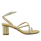 Viena-2 Suede Stone Strappy Sandal