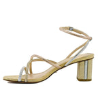 Viena-2 Suede Stone Strappy Sandal