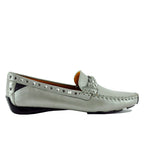 Twisted Galaxy Leather Studded Driving Moc