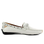 Twisted Galaxy Leather Studded Driving Moc