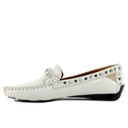 Twisted Galaxy Leather Studded Driving Moc