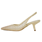 Bianka Mesh Slingback Heel