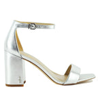 Daniella Leather Block Heel Sandal