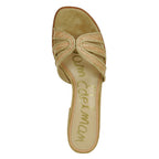 Farrin Suede Raffia Heel Slide