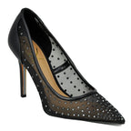 Hazel Mesh Stone Heel Pump