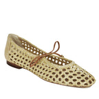 Marcie Woven Tie Ballet Flat
