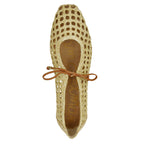Marcie Woven Tie Ballet Flat