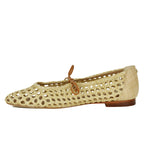 Marcie Woven Tie Ballet Flat