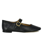 Michaela Leather Flat