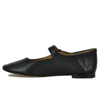 Michaela Leather Flat