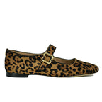 Michaela Leopard Ballet Flat