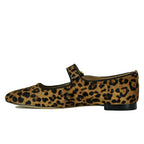 Michaela Leopard Ballet Flat