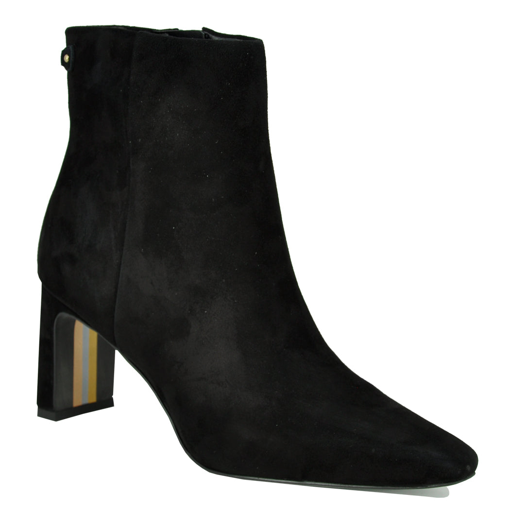 Saige Suede Heel Boot – Footnotes