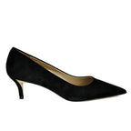 Summer Suede Heel Pump