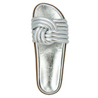 Bosa Sporty Metallic Footbed Slide