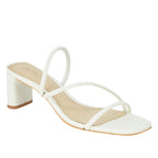 Chessie-Mid Leather Strappy Slide