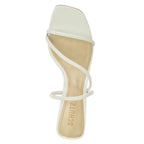 Chessie-Mid Leather Strappy Slide