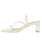 Chessie-Mid Leather Strappy Slide