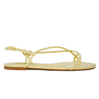 Malta Leather Flat Sandal