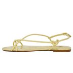 Malta Leather Flat Sandal