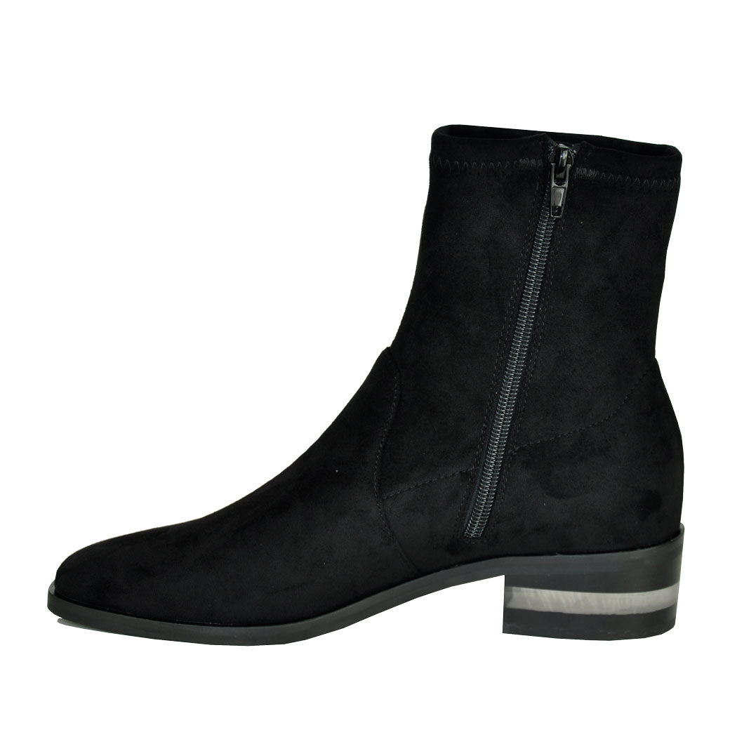 Fuller Stretch Low Heel Bootie