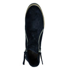 Nene Suede Wedge Zip Boot
