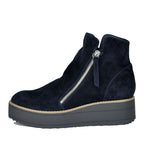 Nene Suede Wedge Zip Boot