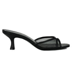 Bridgette Mule Mesh Leather Slide