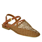 Rete Netting Strap Flat Sandal