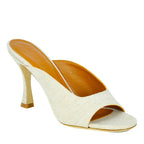 Sylvia Linen Heel Slide