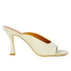 Sylvia Linen Heel Slide