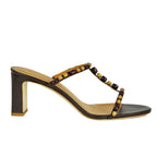 Talita-Heel Beaded T-Strap Slide