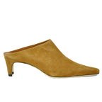 Wally Suede Heel Mule