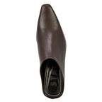 Wally Mule Leather Heel Mule